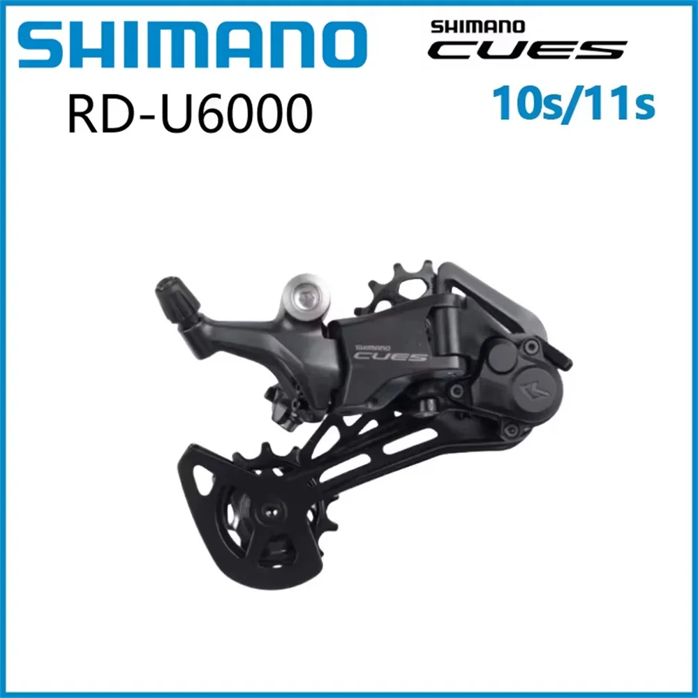 

SHIMANO CUES U6000 Rear Derailleur 10Speed/11speed Support 50T Cassette Mountain Bike RD U6000 MTB Bicycle Original Accessories