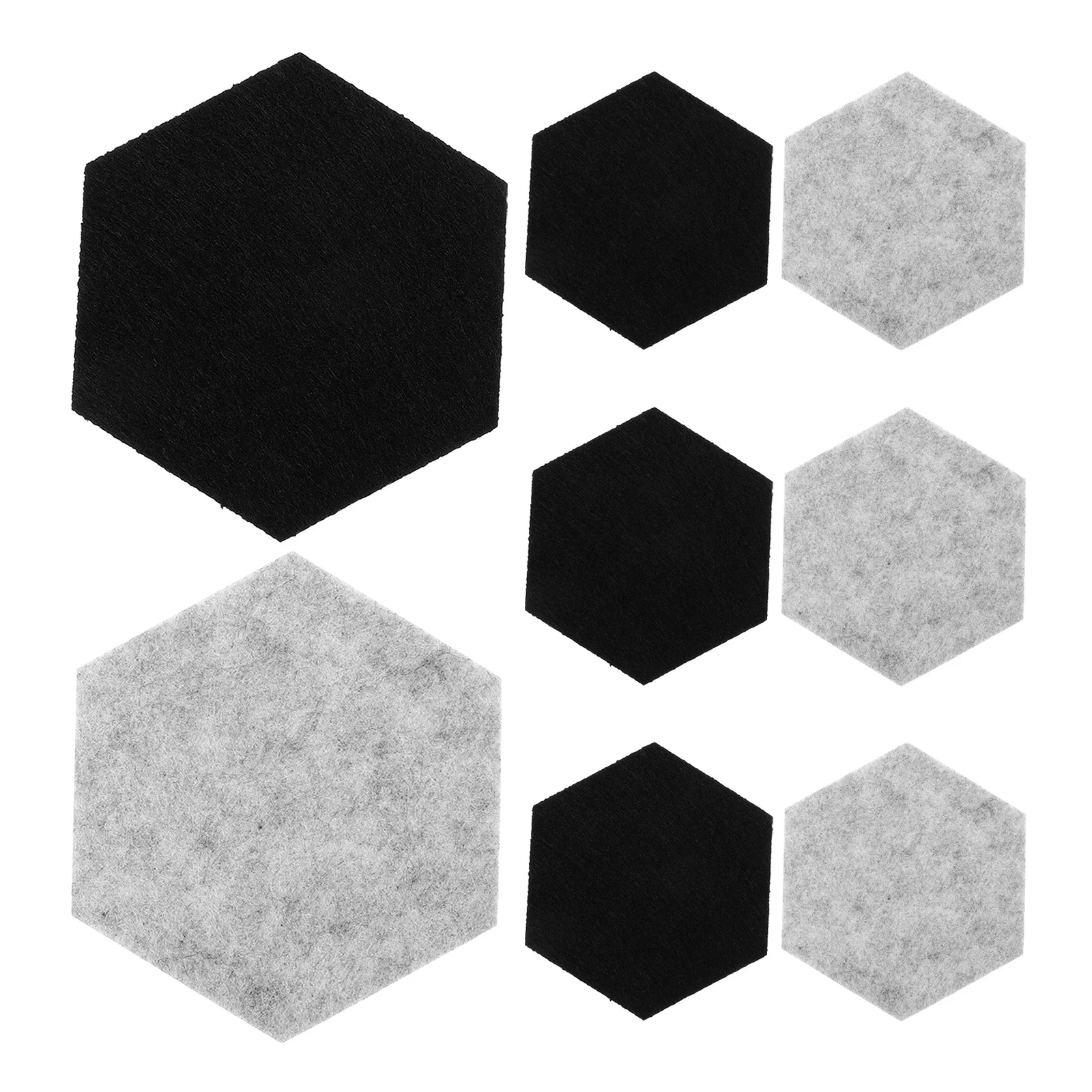 

2Sets Insulated Cup Coaster Placemat Set Felt Heat Resistant Mat for Table Protection Home Decoration