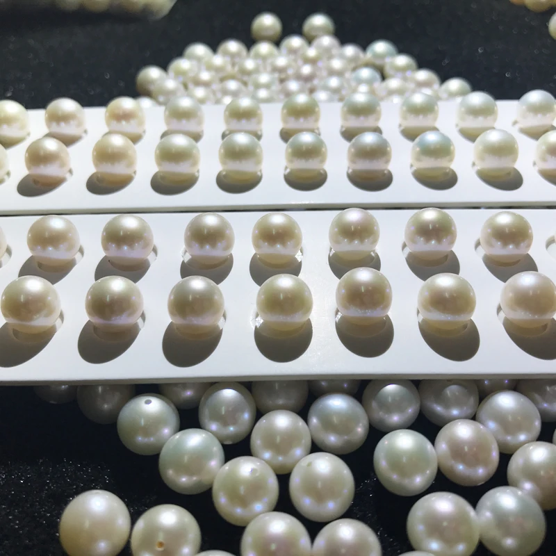 Wholesale Perlas Reales Naturales Freshwater 2A 3A 4A Small Size Round Pearl for Make Jewelry DIY Necklace Bracelet Earrings