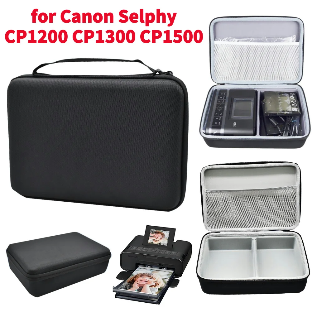Estuche rígido para Canon Selphy CP1200 CP1300 CP1500 impresora fotográfica inalámbrica compacta a Color bolsa de almacenamiento de transporte protectora impermeable