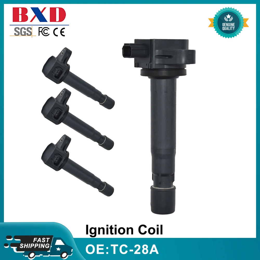 1/4 PCS OEM TC-28A 30520-PNC-004 Ignition Coil For Honda Accord Acura Auto Car Accessories