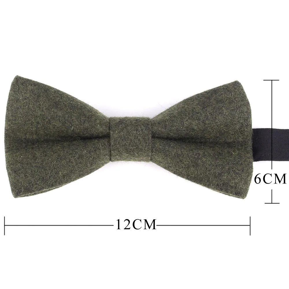 NEW Wedding Bow tie Woolen  Bow tie For Men Women Bow knot Adult Men's Bow Ties Cravats Party Groom Wool Bowties For Gifts