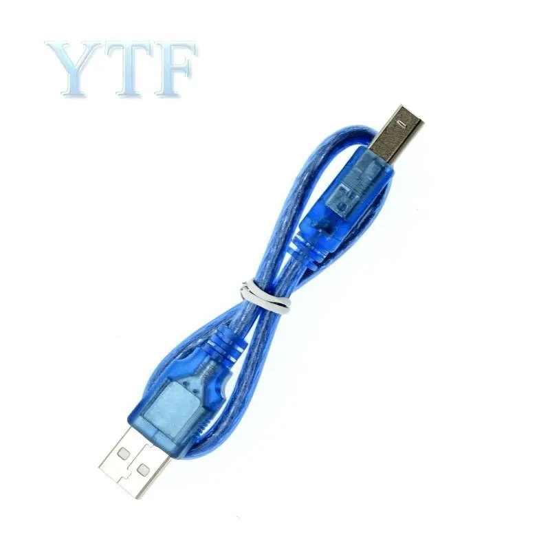 30CM USB Cable for Uno R3/Nano/MEGA/Leonardo/Pro Micro/DUE Blue High Quality A Type USB/Mini USB/Micro USB Cable For Arduino