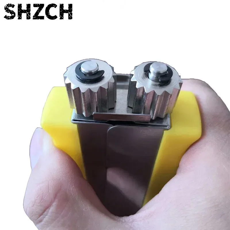 Double Roller Manual Beeswax Foundation Embedder Honeycomb Wire Pressing Tool Multi Color Beekeeping Apiary Hand Tool