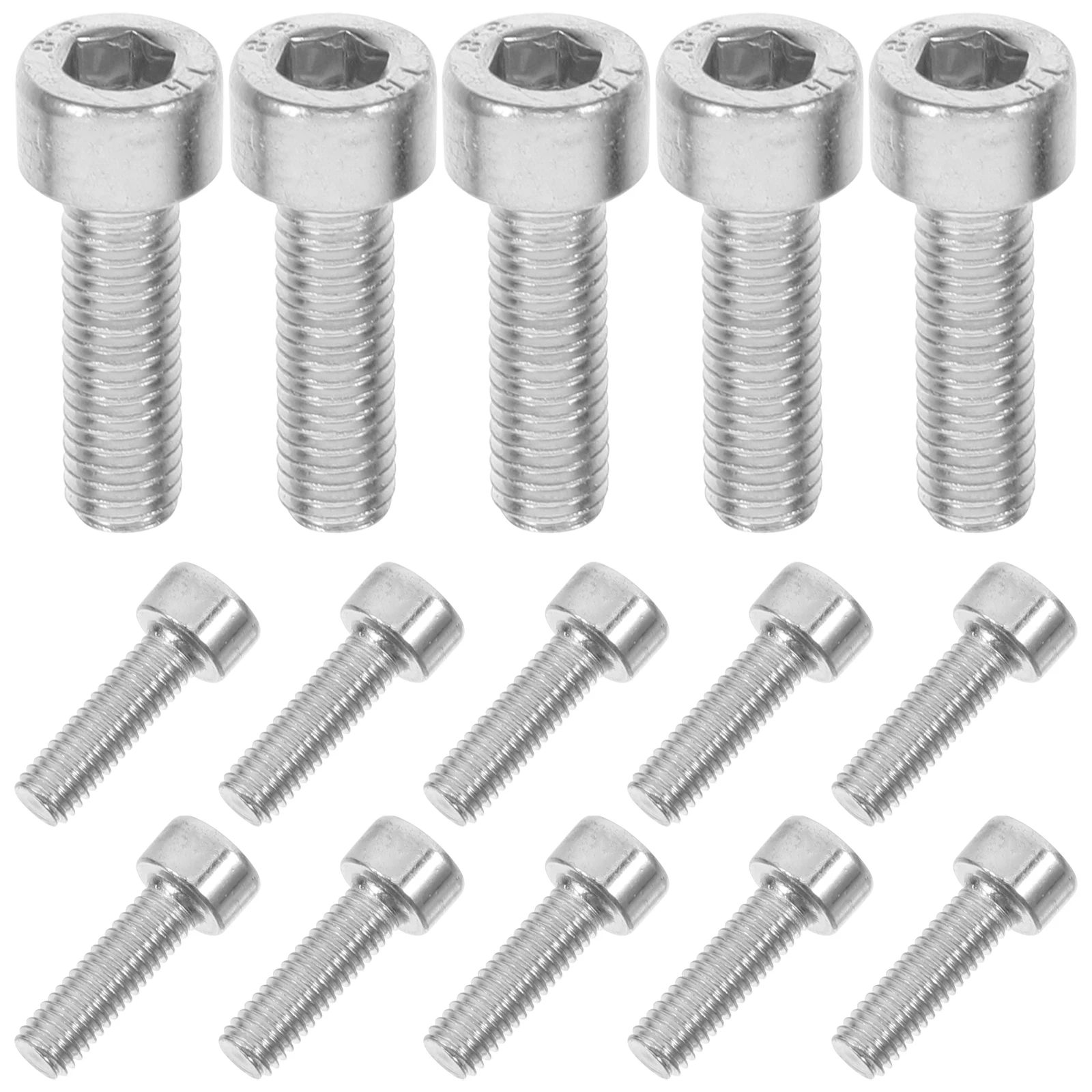 

30Pcs M5x15mm Chainsaw Hex Socket Head Screws Starter Repair Replacement Bolts Logging Saw Screws Bolt Screw