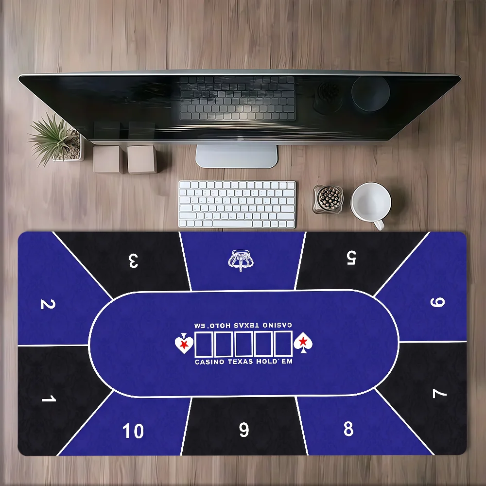 Cool Texas Hold em table Poker Mouse Pad Non-slip Thickened MousePad Large Writing Lockedge Gaming Cushion Office Student