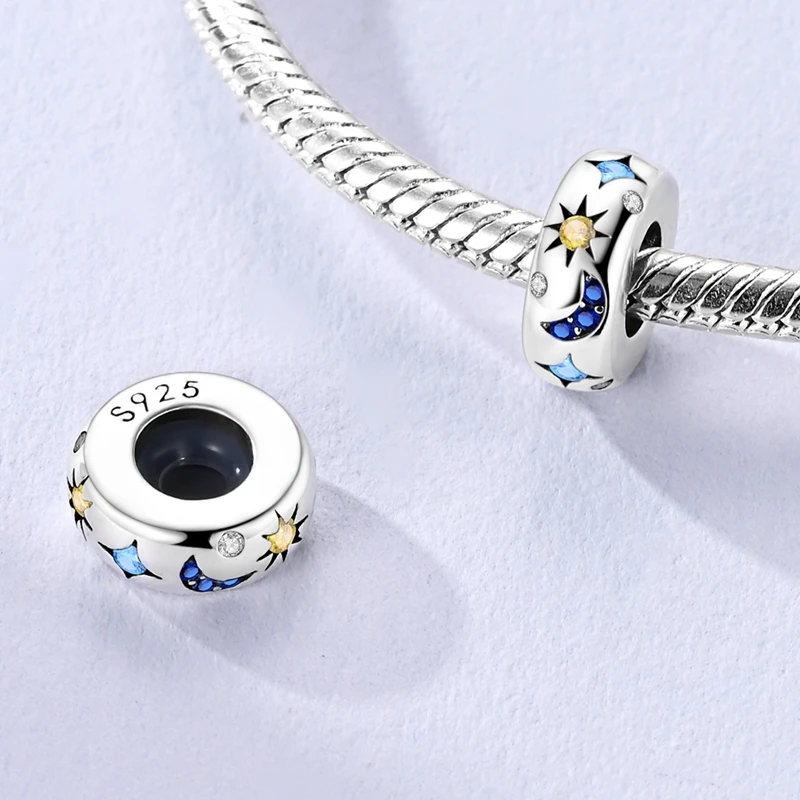 New Stars Moon Sun Eye Pendant Charms Beads Fit Original Bracelet Bag Keychain Earring Charm Bead Pendant Diy Women Jewelry Gift