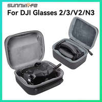 For DJI Sunnylife FPV Goggles 2 3 V2 N3 Storage Bag Suitcase For DJI FPV Flight Glasses Drop Protection Package Carrying Case