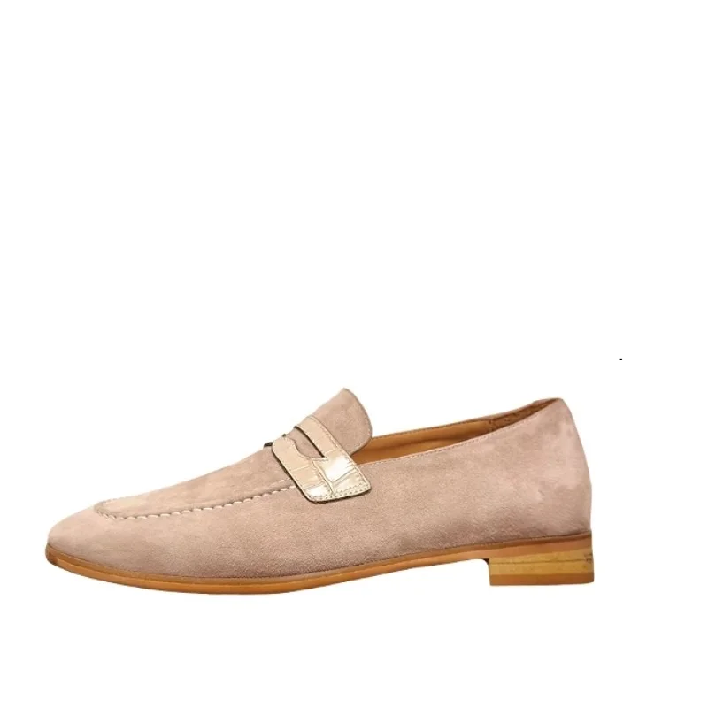 

Британская модная модельная кожаная обувь, мужские лоферы, рабочие повседневные свадебные туфли в стиле ретро с квадратным носком, деловая обувь высокого качества, мужские оксфорды