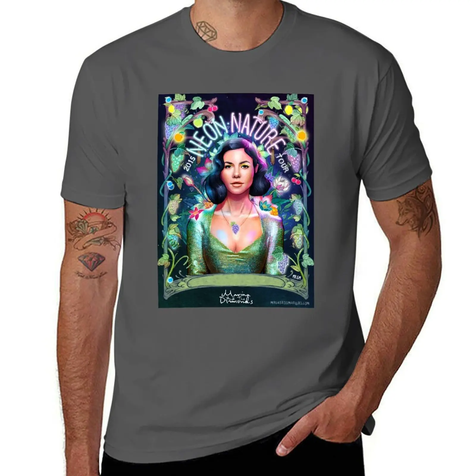 

marina and the diamonds T-Shirt Holiday Vacation Tee Shirt