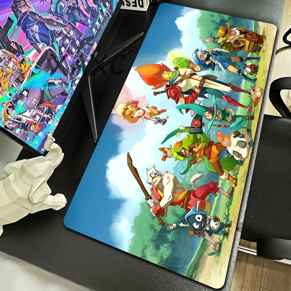 XXL Gaming Thickened Large Writing Pad Non-slip Cushion Mouse Pad for PC Computer Table Dofus Mousepad Large Size Office Student