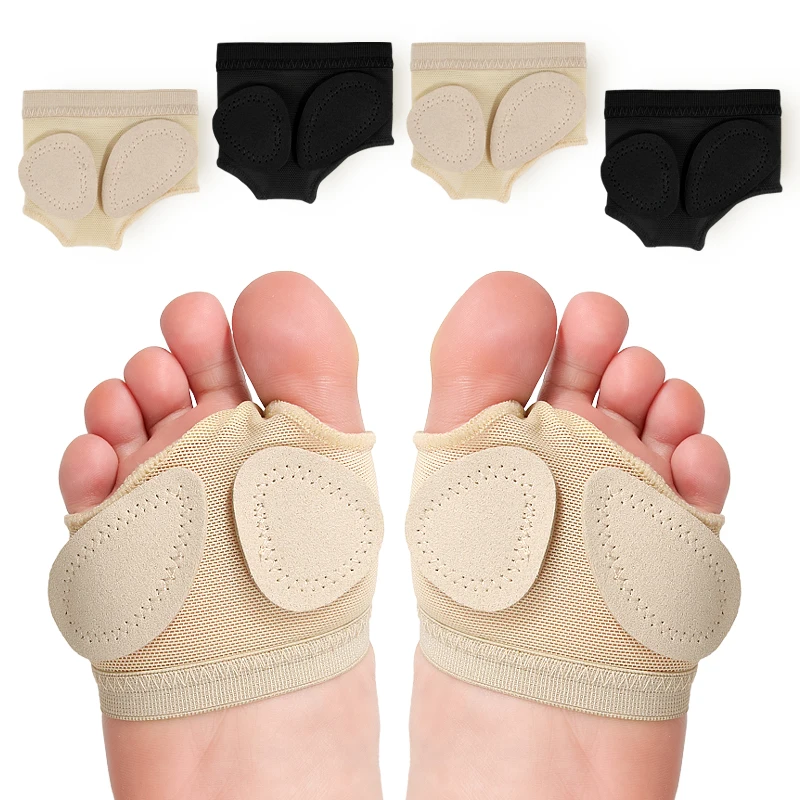 Non-Slip Dance Foot Pads, Double Patch Microfibre Ballet Foot Protectors, Fitness Dance Accessorie