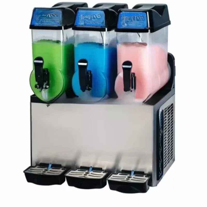 

Fully automatic commercial kitchen refrigeration equipment single and double three-cylinder slush snow melting cold drinking