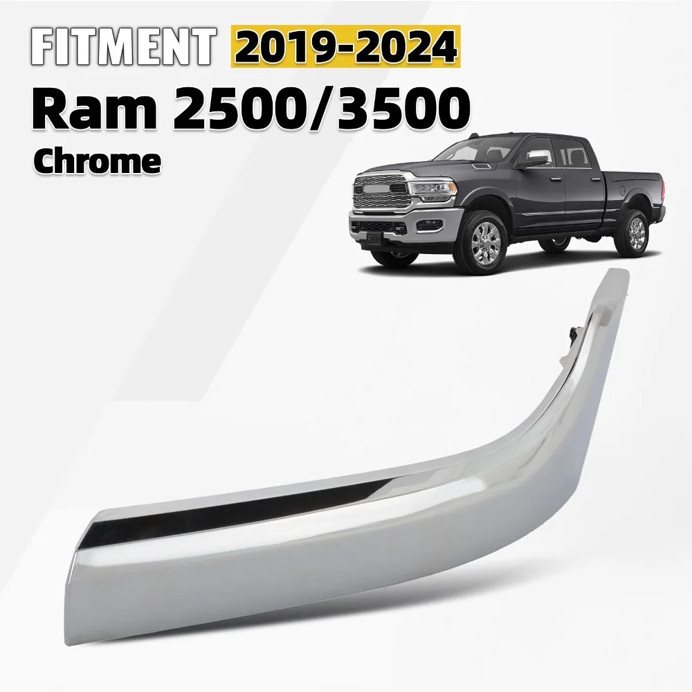 

Для Ram 2500 3500 2019-2024 гг. Накладка на решетку радиатора, молдинг фары, левая сторона (со стороны водителя)