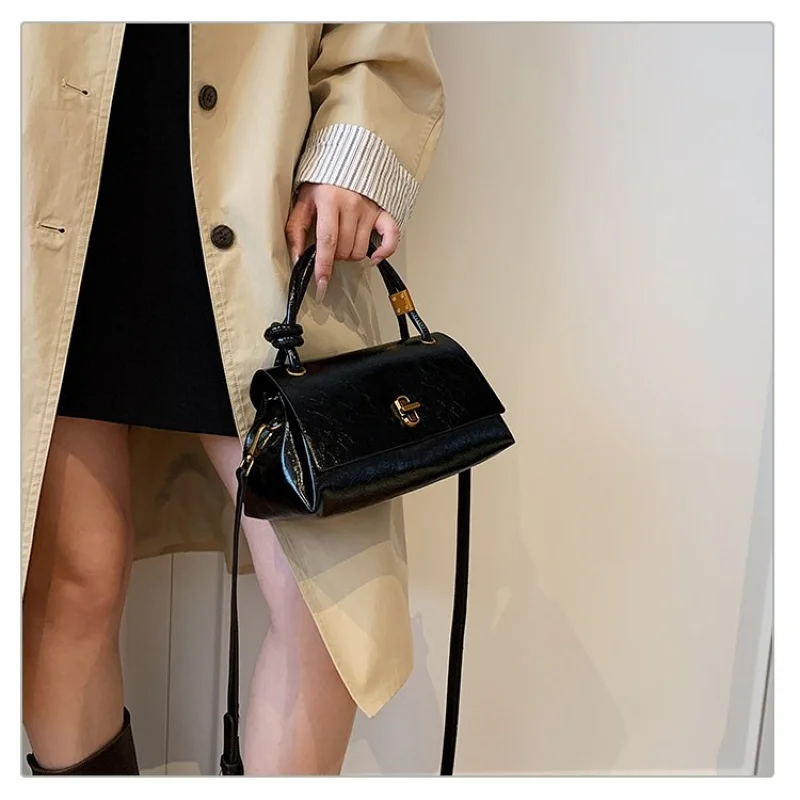 Damen-Umhängetasche aus Leder mit Jaguar-Print, Paris, lässig, Vintage, leicht, weich, täglich raffinierter Look ​