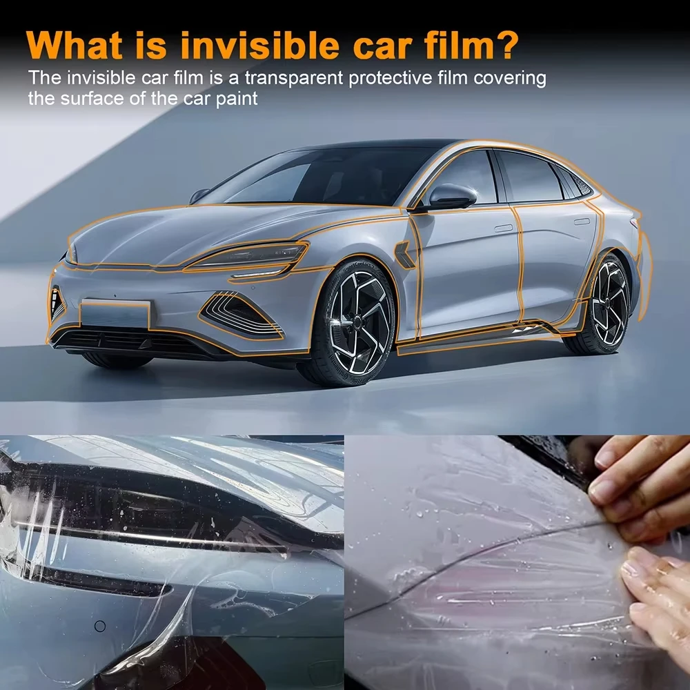 

For BYD Seal EV Version 2021 2022 2023 2024 TPU Paint Protection Film Self-Healing Clear Bra Pre-cut PPF Anti-Scratch Resistant