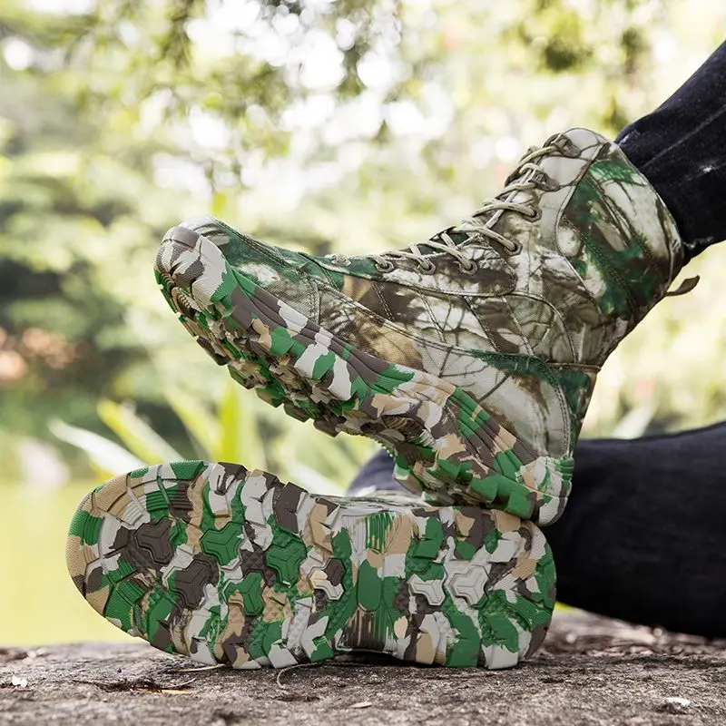 Plus Size Men's Hiking Shoes Fashion Hiking Travel Shoes Women's Camping Shoes Outdoor Wearable Climbing Sneakers