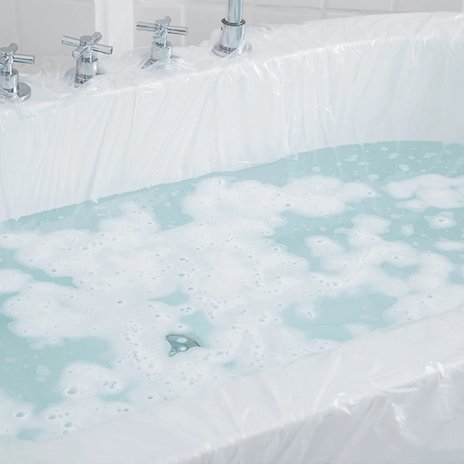 

10 шт. одноразовые сумки для ванны, утолщенные чехлы, простые чехлы для домашнего использования в отеле, надежные чехлы для ванны, простые чехлы для ванны в отеле