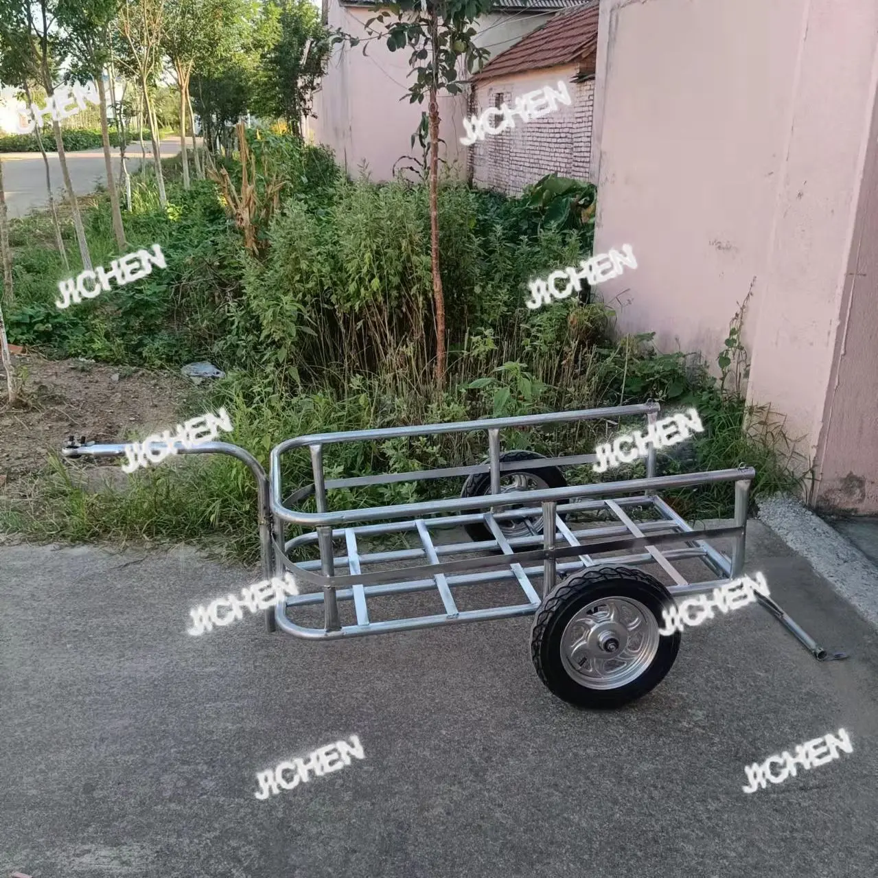 

Travel Motorcycle Pet Bicycle Rear Trailer Trailer Outdoor Small Load Stall Cycling