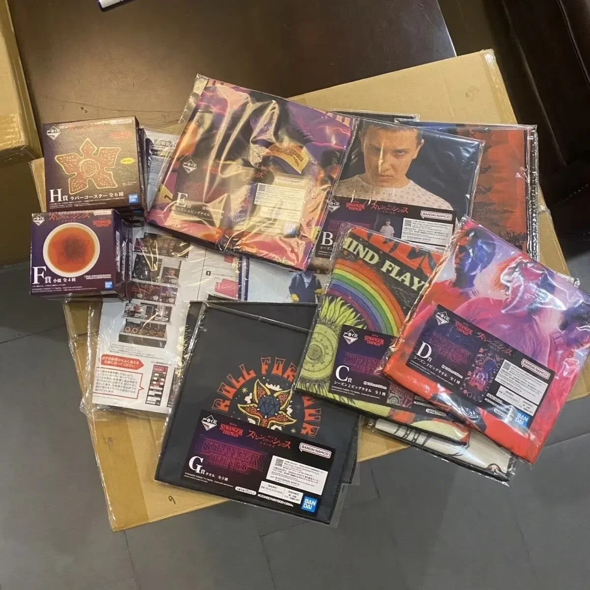 متوفر في المخزون من بانداي، أشياء غريبة أصلية، شخصية أنيمي، طبعة يابانية، ديكور نموذجي قابل للجمع #5