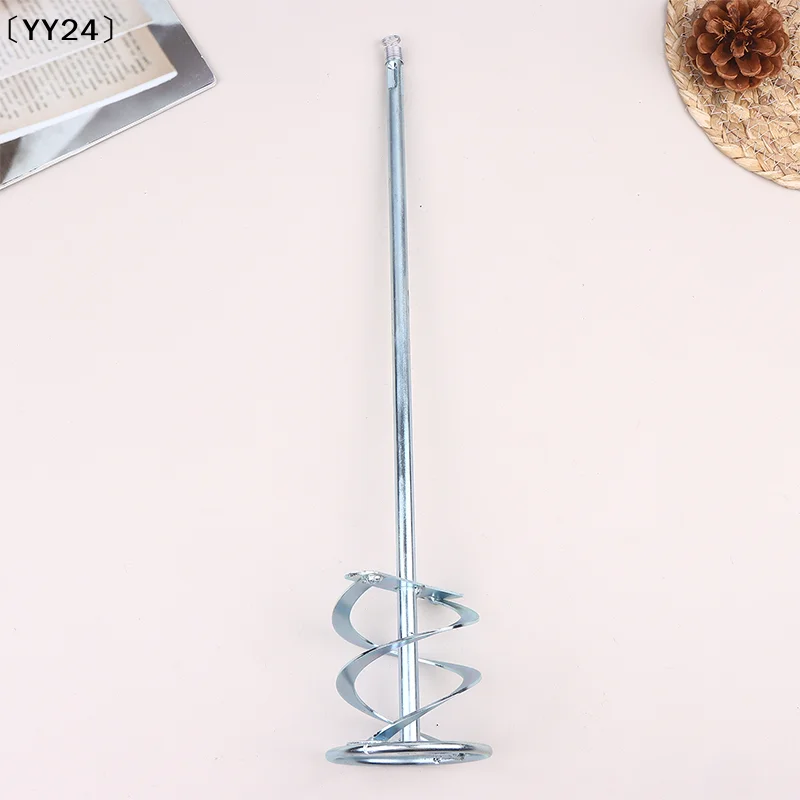 1Pc 400x80MM Mixing Paddle Rod Paint Cement Mud Mixer Electric Concrete  Bucket Mortar Stirrer For DIY Paint Dry〔YY24〕