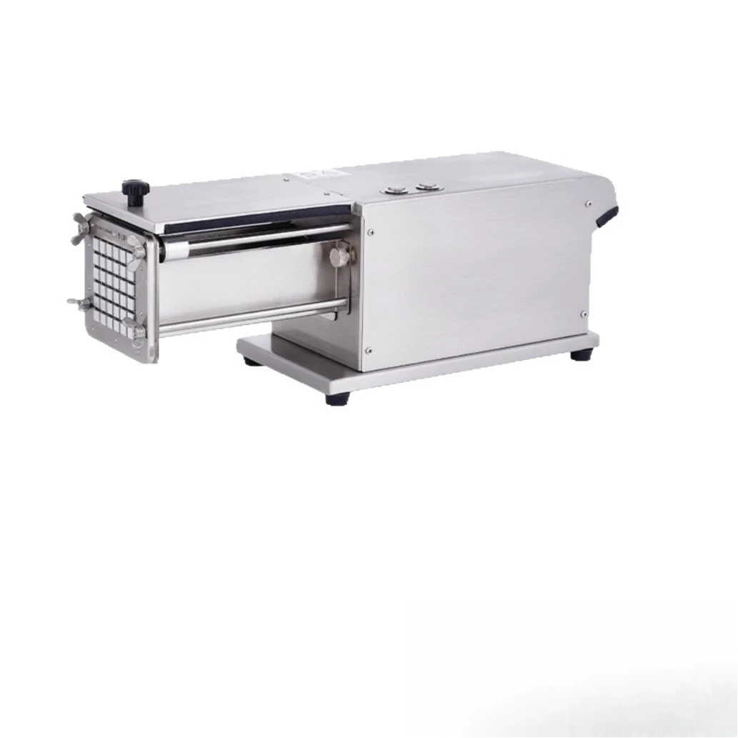 

Strip Cutting Machine Commercial Potato Automatic Strip Pusher Electric Radish Cucumber Sweet Potato Eggplant Frenc