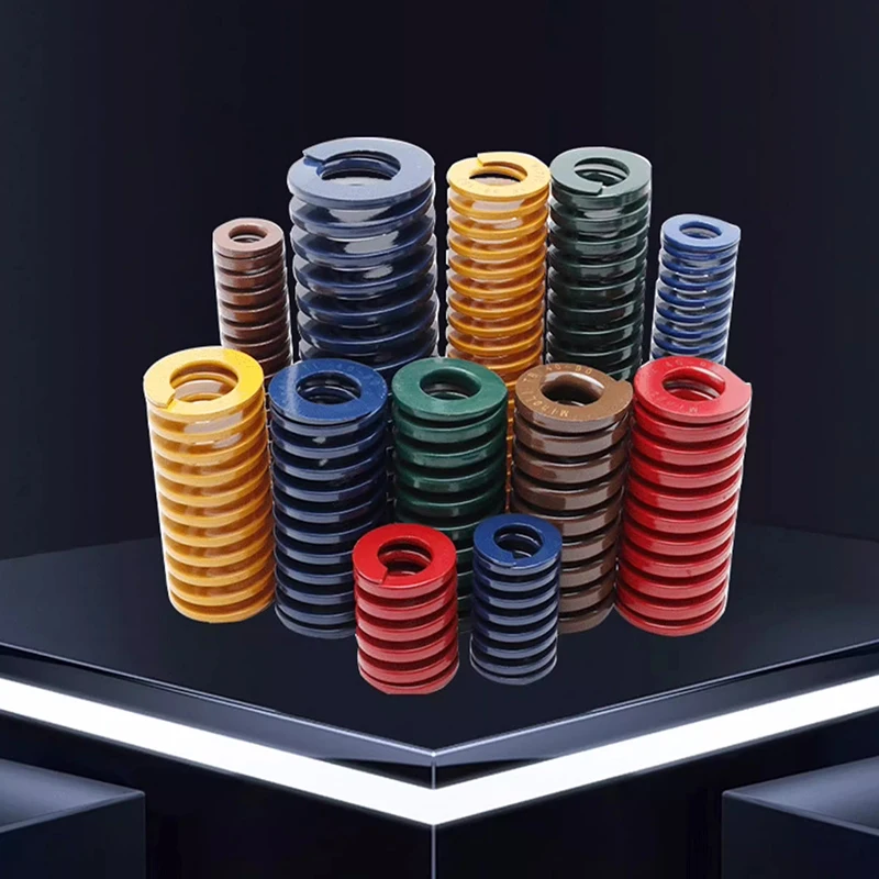 

Creamily 4PCS Spiral Stamping Spring Coil Compressed Spring Release Pressure Mould Spring Steel Inner Diameter 10MM