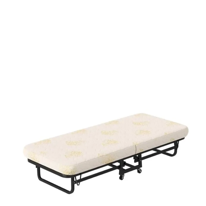 Super thick folding bed, home hotel temporary extra bed, office lunch break, no installation of nap device