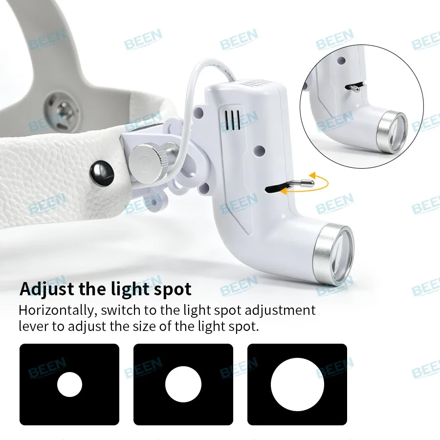Dental Surgical Headlight LED Medical Head‑Mounted Examination Light for Oral Dentistry ENT Surgery Rechargeable Head Lamp