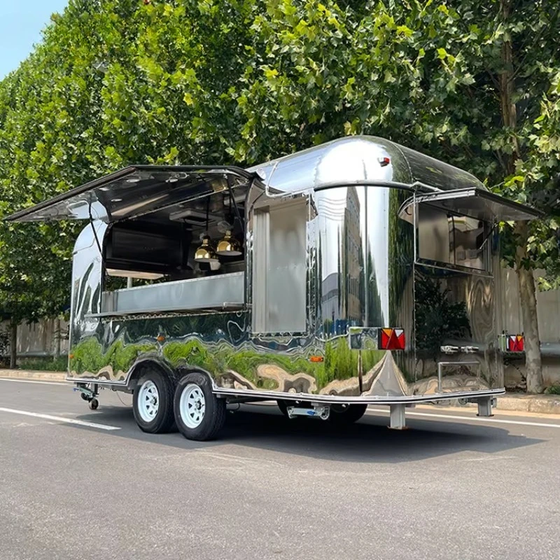 Mobile Coffee Van Equipment - Fulai Mobile Bar Trailers Fully Equipped
