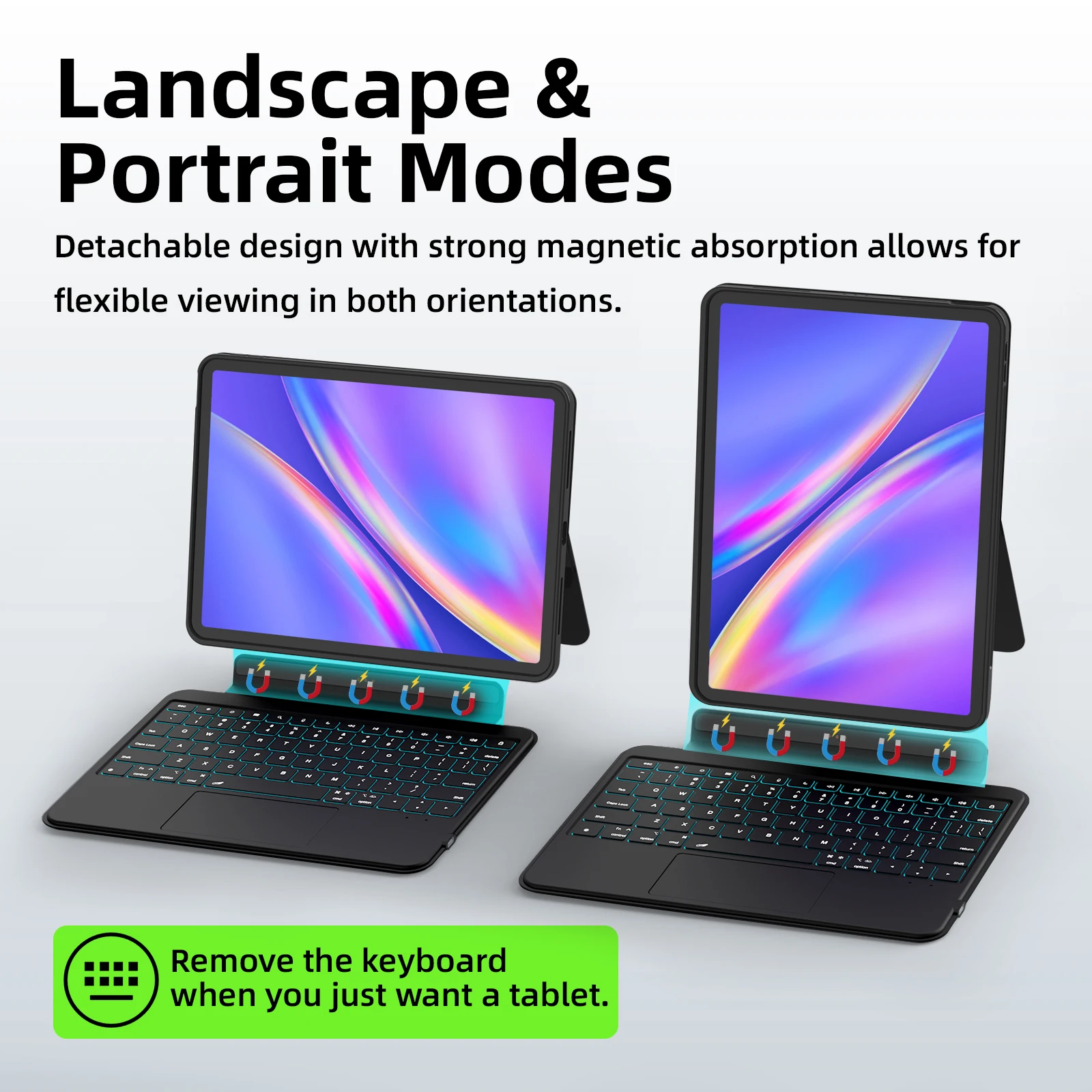 Funda con teclado mágico intel - Tablet Accessories Choice Store reseña y precio