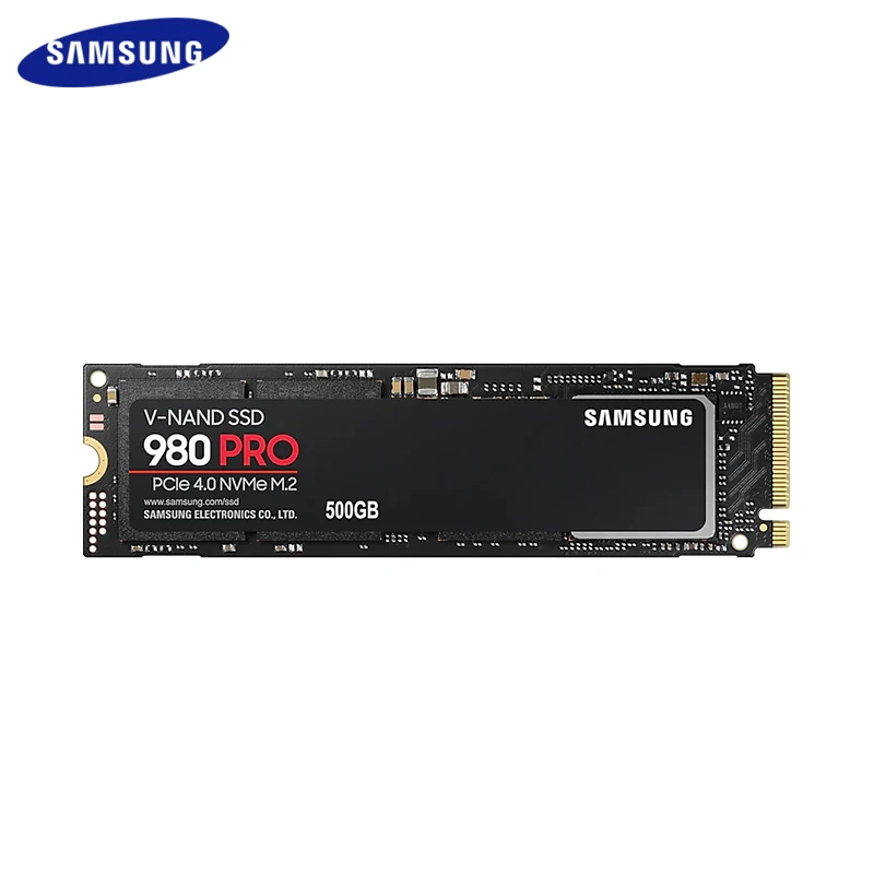 Imagem -02 - Samsung 980 Pro Ssd M.2 Nvme Pcie 500gb 1tb de Disco de Estado Sólido Interno m2 2280 Pcie Gen 4.0x4 até 7000 mb s para o Desktop do Portátil