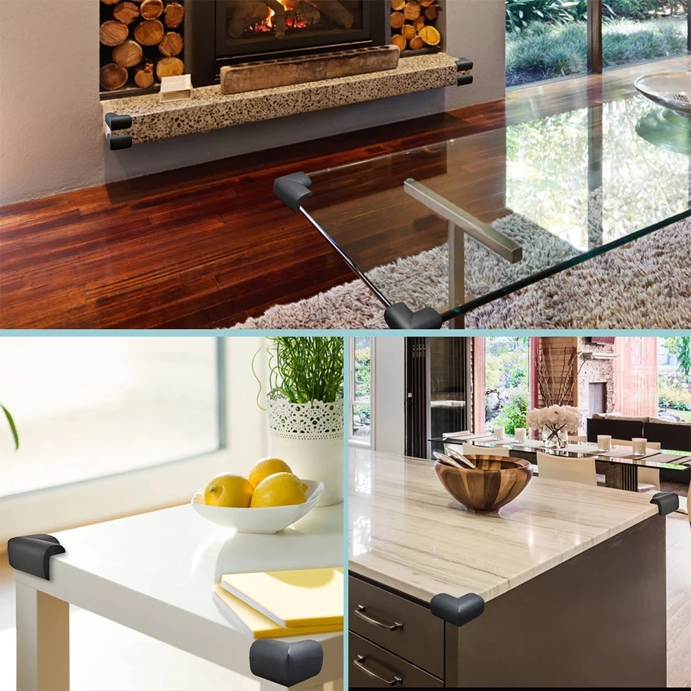 10 قطع من الزوايا والحواف الناعمة لحماية الأطفال، وحفلات استقبال الطفل الواقية، وهدايا تزيين المنزل