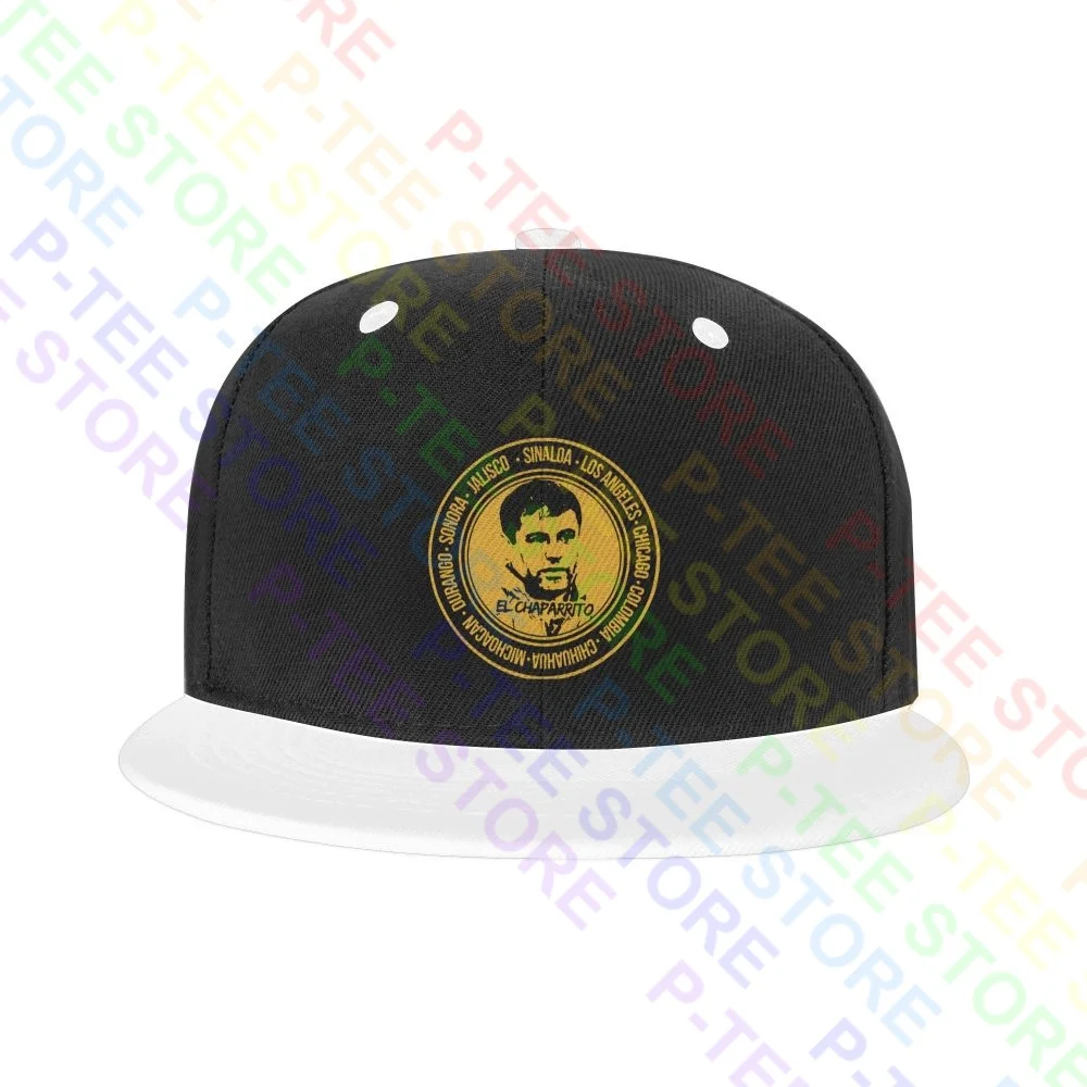 El Chaporrito Chapo Guzman Last Narco Mexico Drug Cartel Snapback Cap Colorful Baseball Caps Pop Style