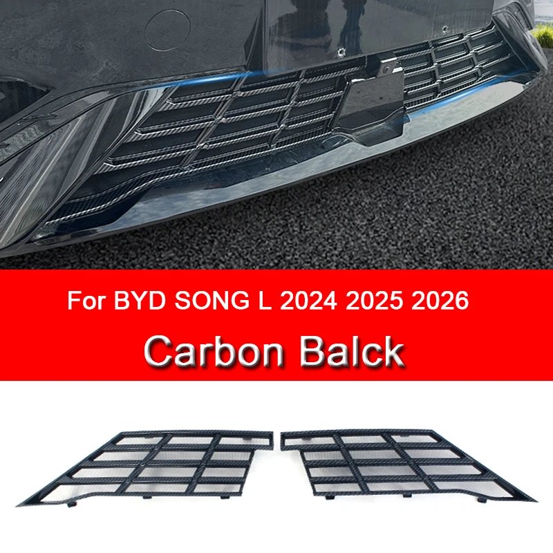 Snap On Insect Proof Net Car Front Grille Insect Proof Net Radiator Condenser Protective Cover Fit For BYD SONG L 2024 2025 2026