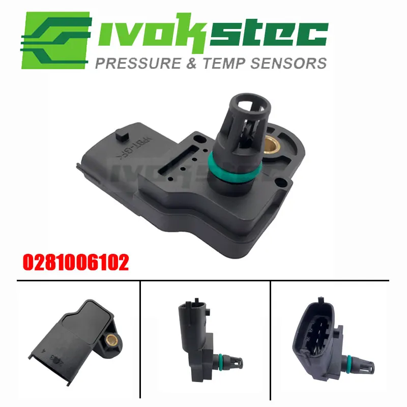12V Intake Air Temperature Sensor 504073323 For Fiat Doblo 500L 500X Tipo Alfa Romeo Giulia Giulietta Stelvio 55219299