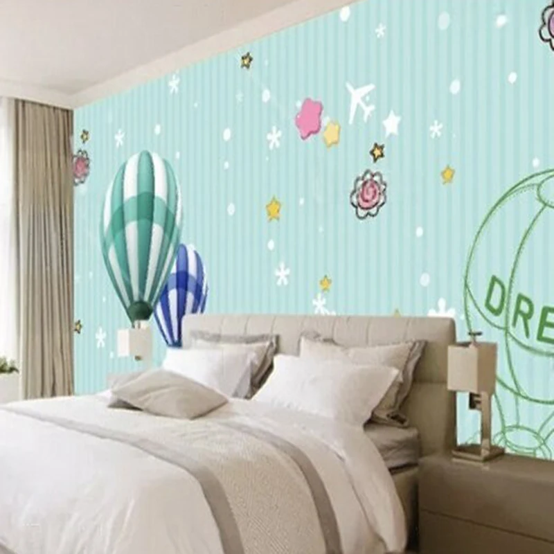 

Новая современная настенная декорация в виде воздушного шара, ручная роспись, мультяшный стиль, для детской комнаты, спальни, кабинета, роскошный декор для дома