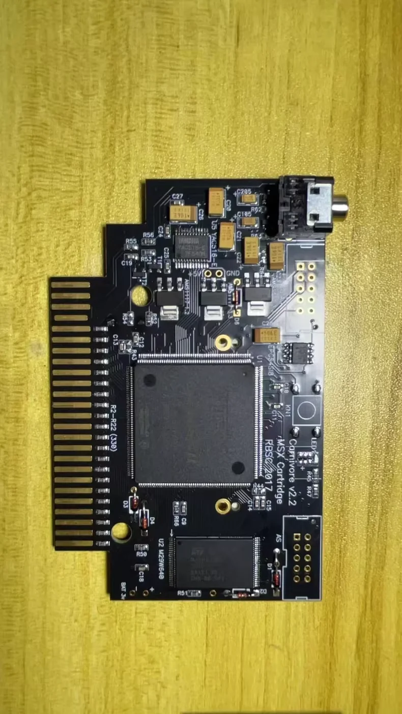 MSX advanced burning card Carnivore2, a multi-functional MSX cassette, supports MSX, MSX2, MSX2+, MSX R host