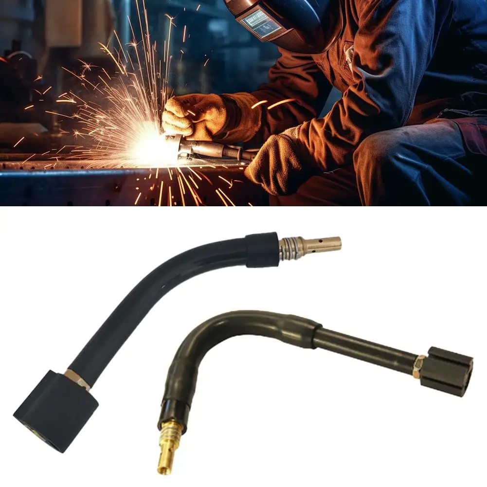 Imagem -03 - Mig Welding Machine Soldagem Ferramenta Acessórios Pin Contato Cotovelo Thread Ponto Flexível Gooseneck Bico Y0d5 0.8 mm Mb15ak