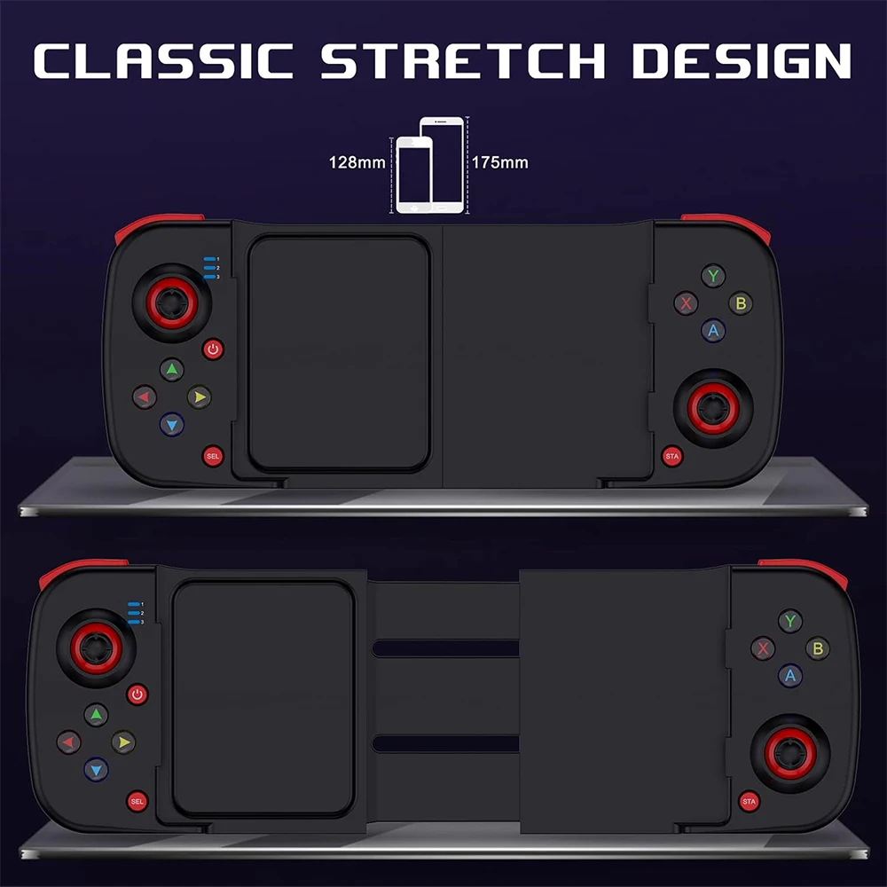 D3 gamepadD3 pengendali ponsel, pengontrol game seluler dengan dukungan untuk Android/iOS/Hongmeng