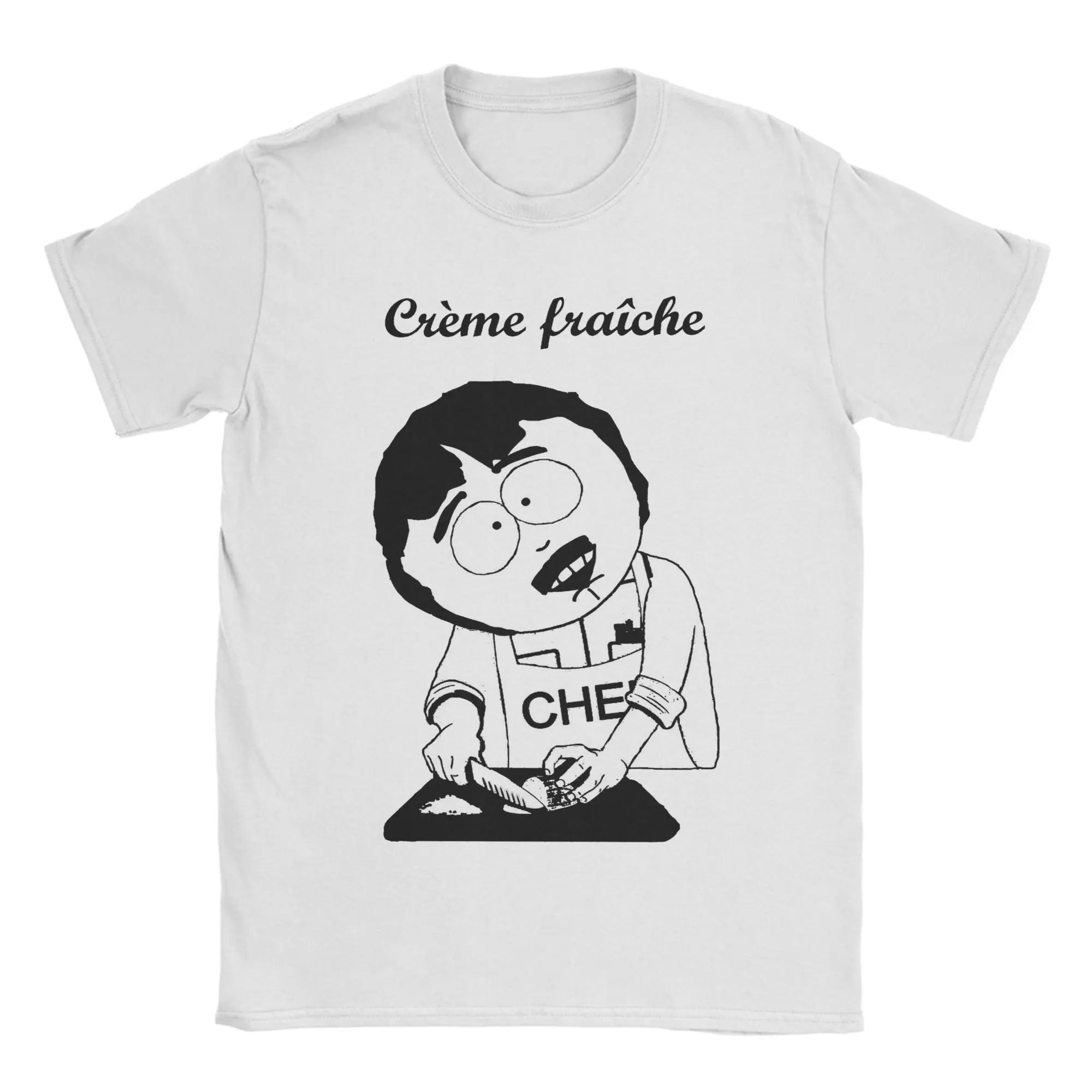 Camiseta informal de Souths Parks con dibujos animados de Randy Marsh para hombre, camisetas de algodón con cuello redondo, camisetas de manga corta, Idea de regalo, ropa