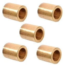 2-10pcs Brass Copper Base Bushing Inner Diameter 3mm 4mm 5mm 6mm 8mm 10mm 12mm Bearing Sleeve for Slide Block Length 4-20mm