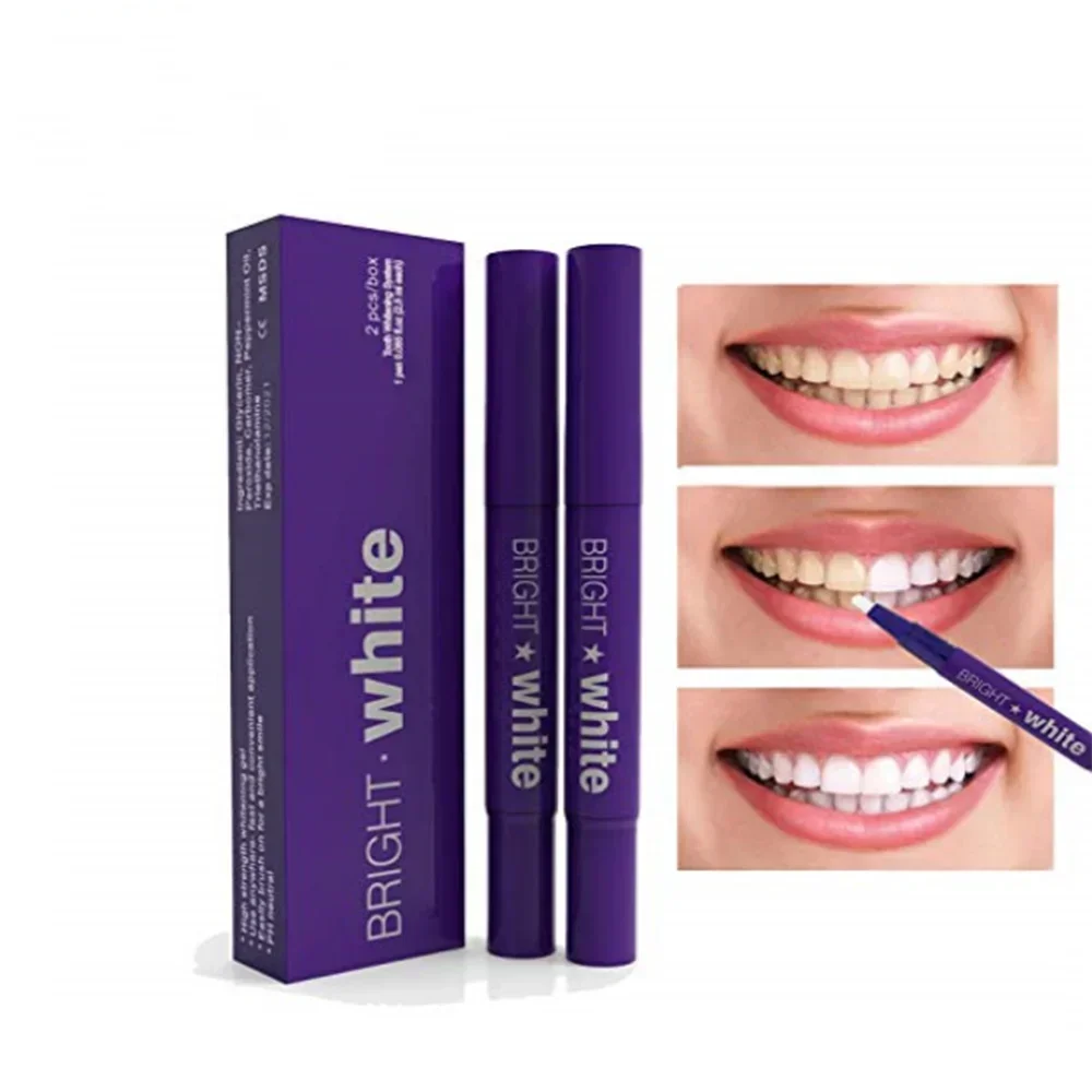 1pc Professional Teeth Whitening Pen Tooth Gel Whitener Bleaching Dental Lab Material Safe Quickly Whitening Remove Teeth Stains