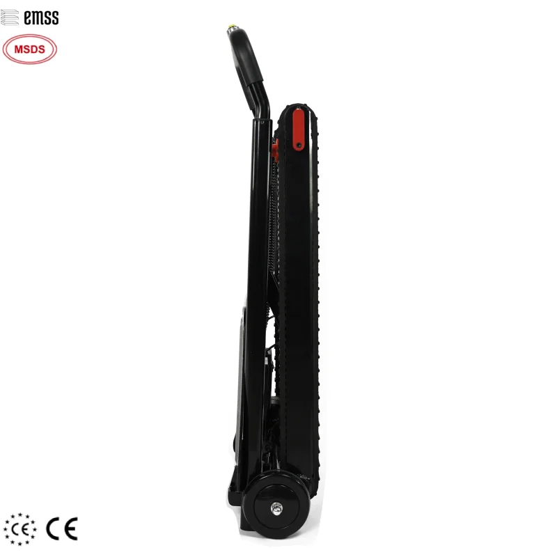 EMSS 60kg 적재 트롤리 계단 갈리 카트 트롤리 전동 계단 등반기 핸드 트롤리