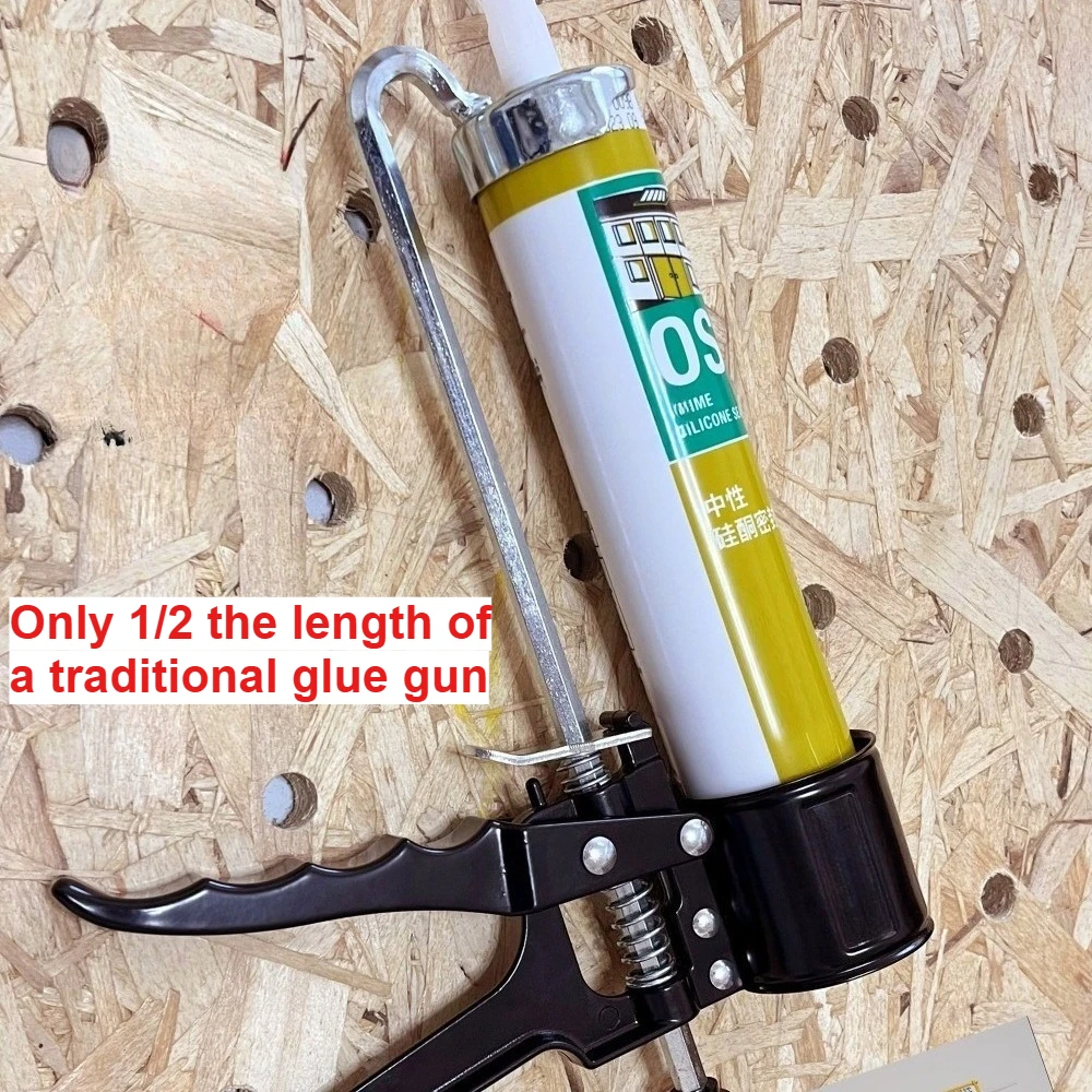 Kompaktowy pistolet do uszczelniania bez kapania Rama ze stopu aluminium Współpracuje ze wszystkimi rurami o średnicy 5 cm Wygodny i oszczędzający pracę DIY