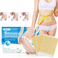 Belly Slimming Patch Fast Burning Fat Lose Weight Detox Abdominal Navel Sticker Dampness-Evil Removal Improve Stomach Tool