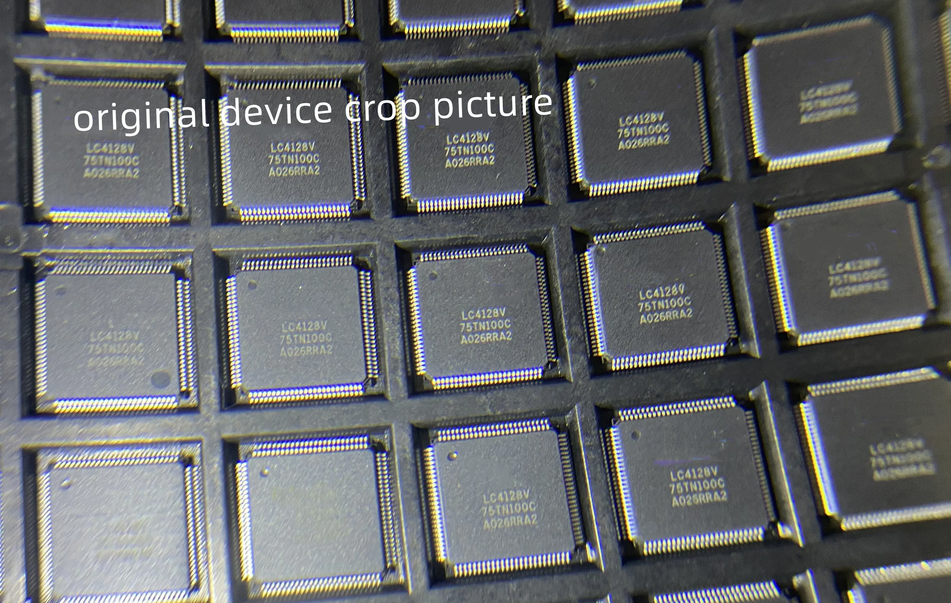 

2pcs/Lot Original be of great Quality LC4128V-75TN100C LC4128V-75T100C 128 Macro Cells 168MHz 3.3V 100-Pin TQFP
