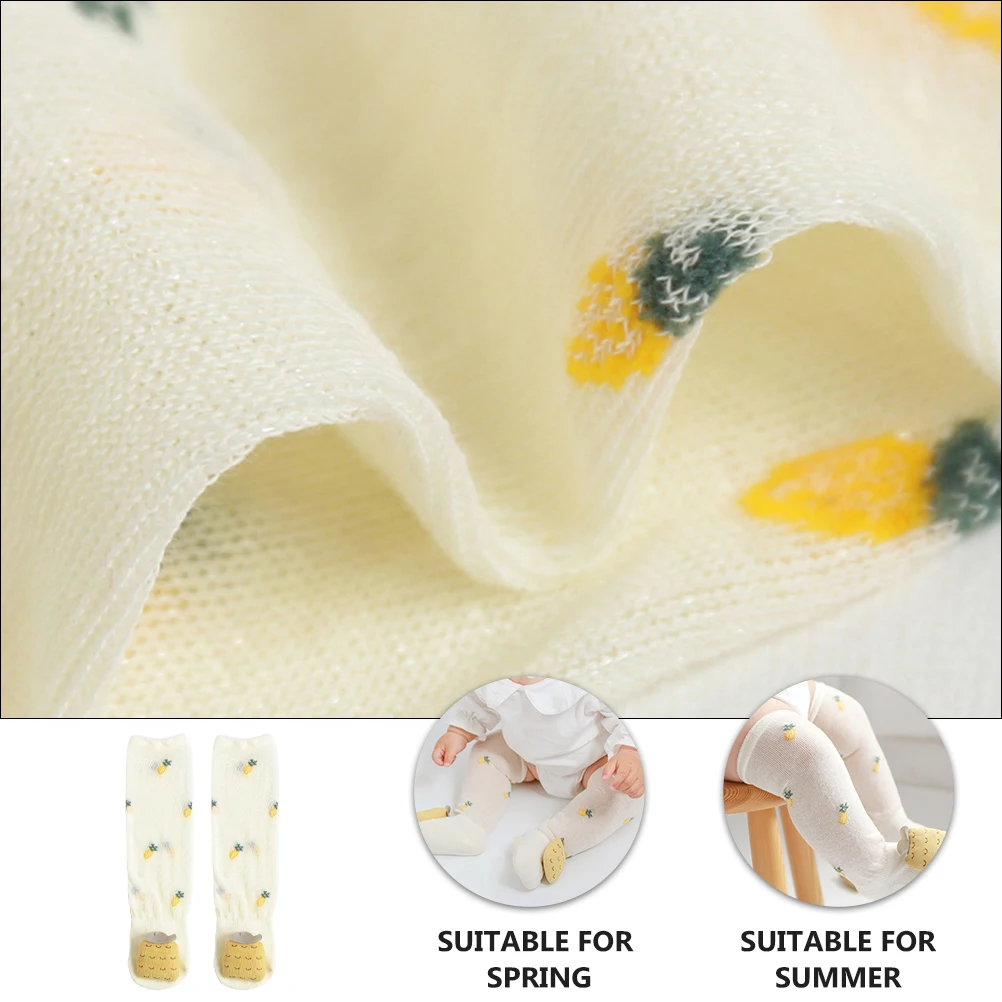 

1 Pair Baby Anti Mosquito Infant Cotton Comfortable Breathable Stretchy For Spring Summer Leisure Activities Newborn Kids Unisex
