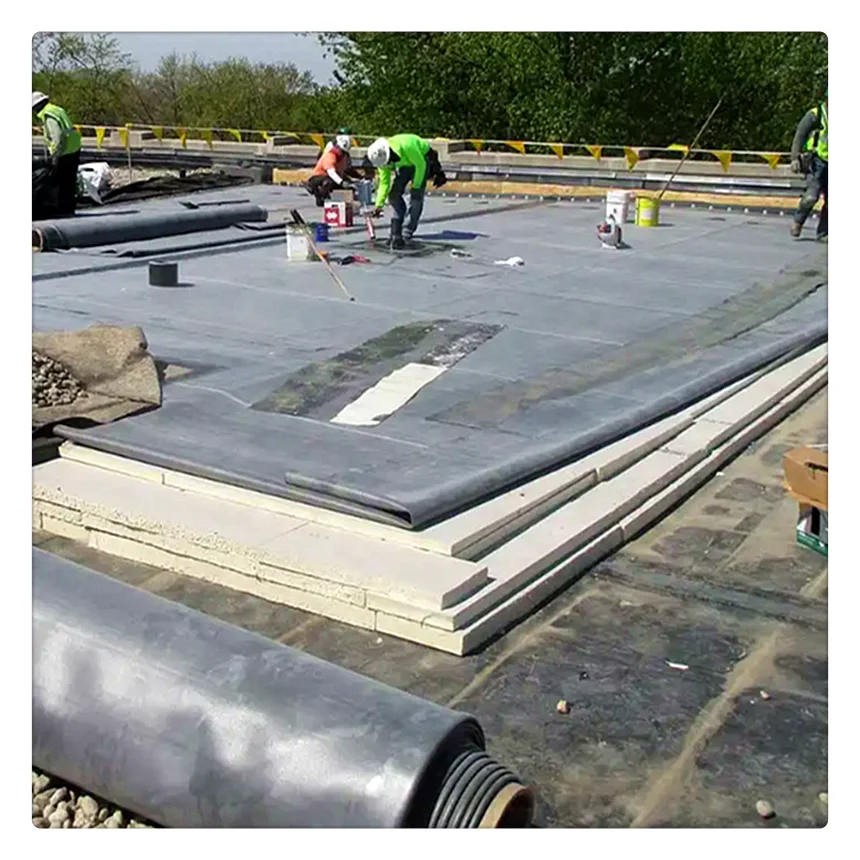 45Mil  20ft X 150ft  Water Resistant EPDM Rubber Membrane for Basement-Link for the10x10 sample