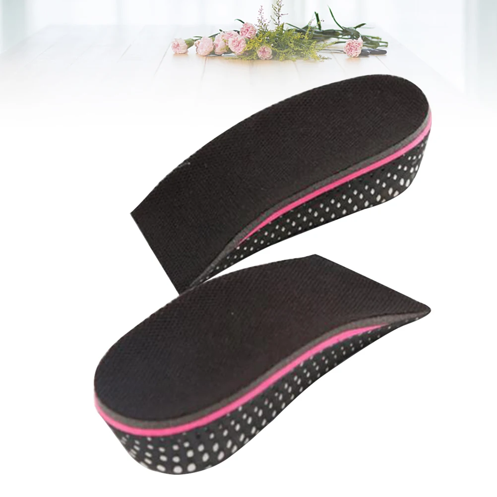

1 Pair 5Cm Height Increase Insoles Invisible Heel Lift Inserts For Men Women Shoe Lifts Ventilated Odorless Foot Care Tool